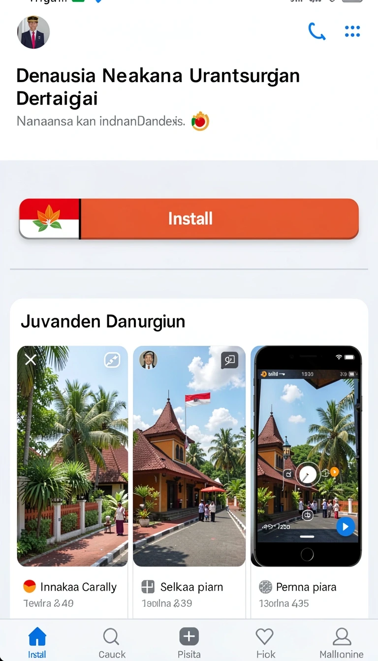 Galeri pratinjau visual multibet88 build APK resmi terbaru
